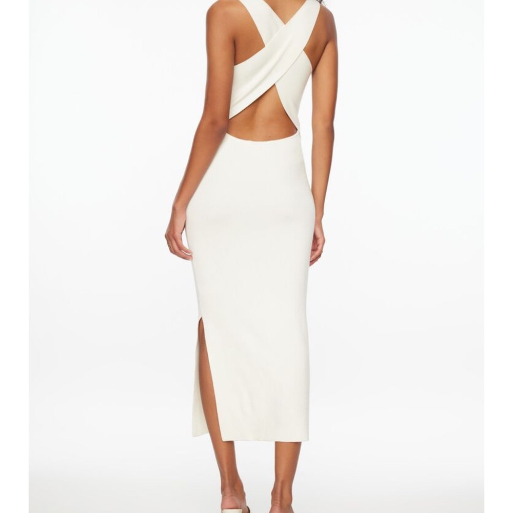 Dynamite Clothing Open Back Sweater Dress